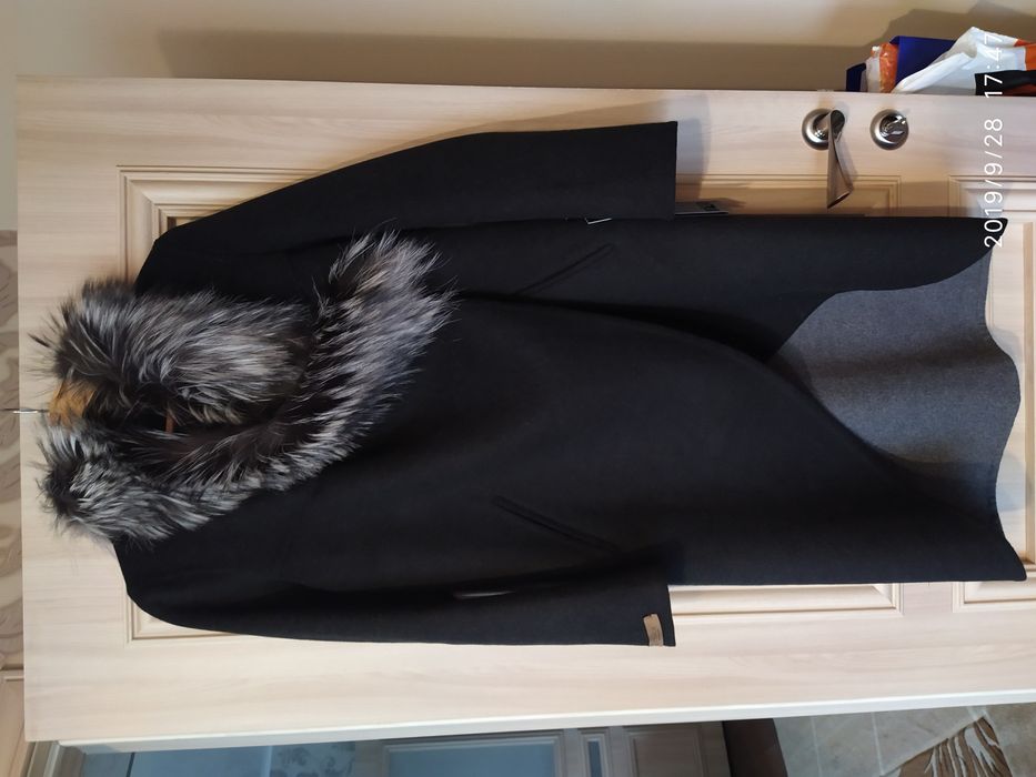 Пальто из шерсти альпаки