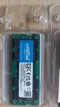 ram ,Memorie laptop ,Crucial 32GB  DDR4 3200MHz  pt. intel 11, 12