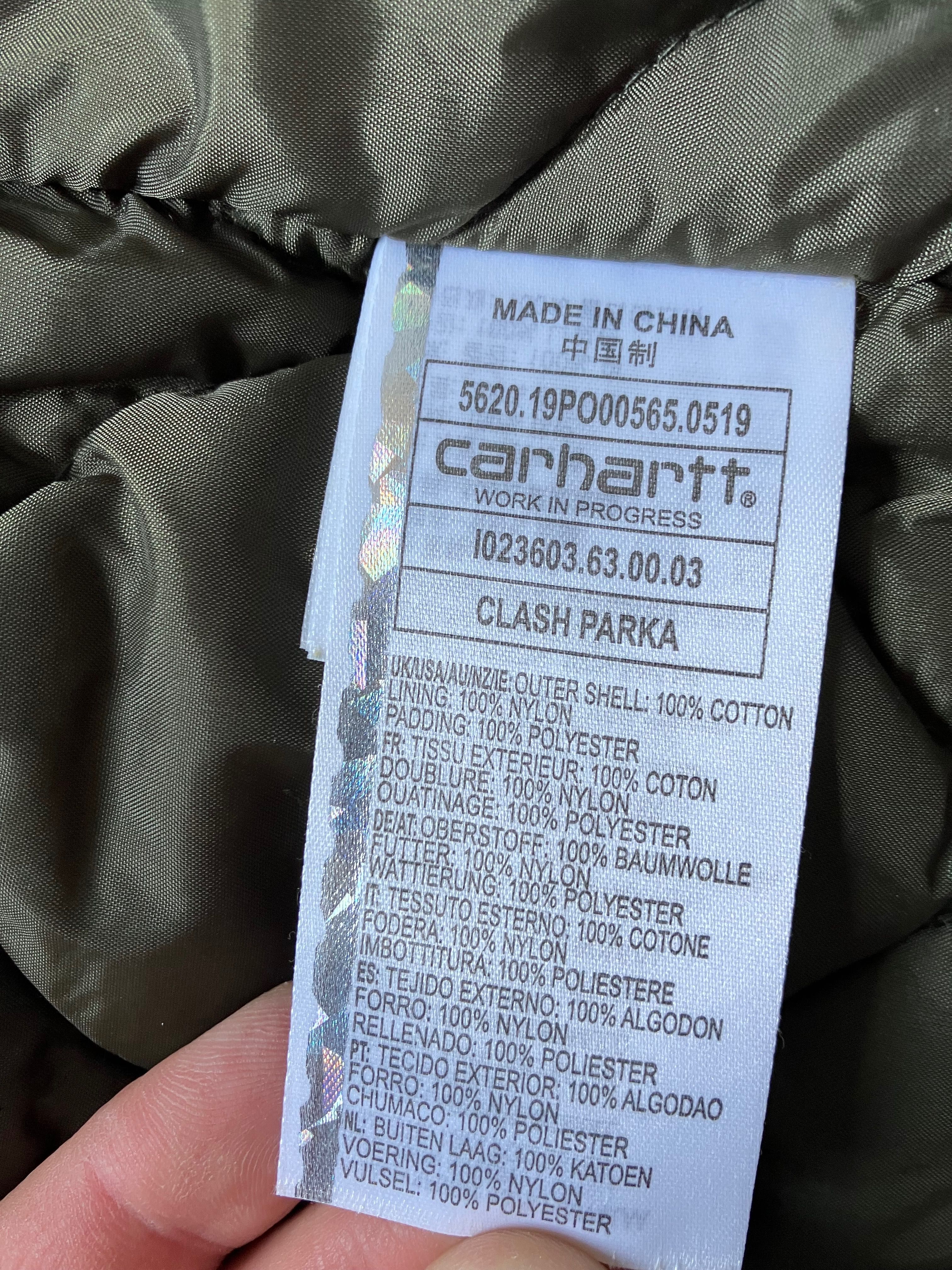 Parka CARHARTT xs ft groasa de iarna verde