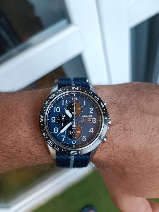 Seiko Prospex Solar Chronograph 20bar