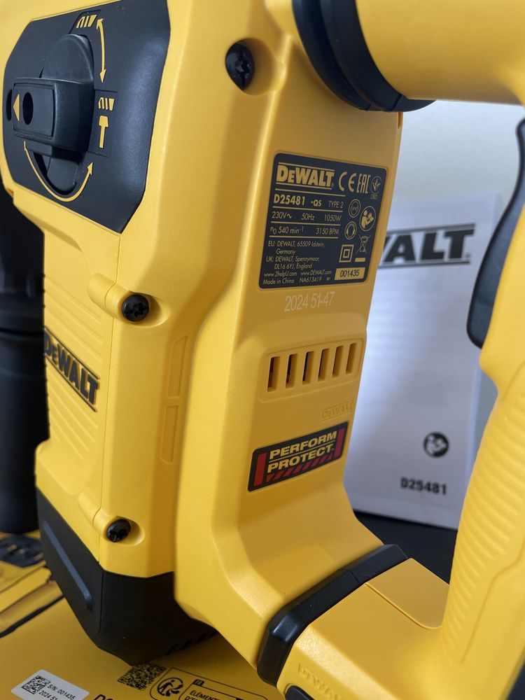 DeWalt D25481K-QS Rotopercutor si Demolator Electric, Original Nou !