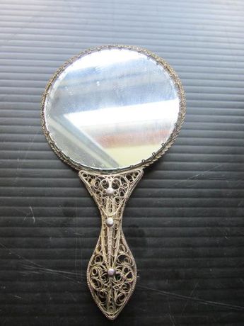 Сребърно огледалце - филигран