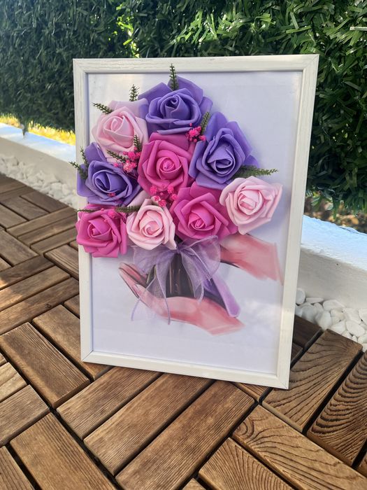 Букет в рамка за всеки повод