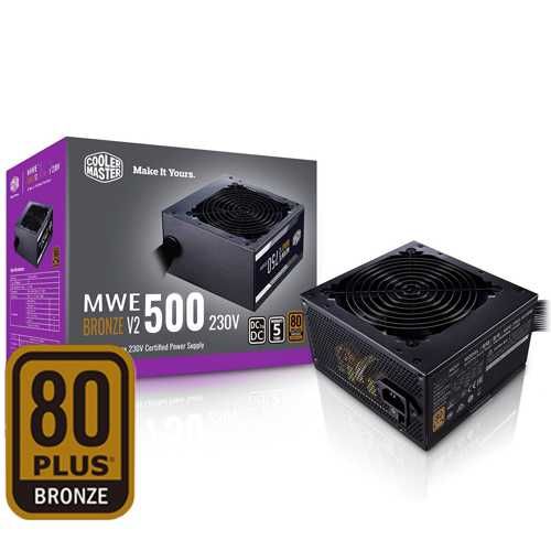 Блок Питания Cooler Master MWE v2 500w 80+bronze