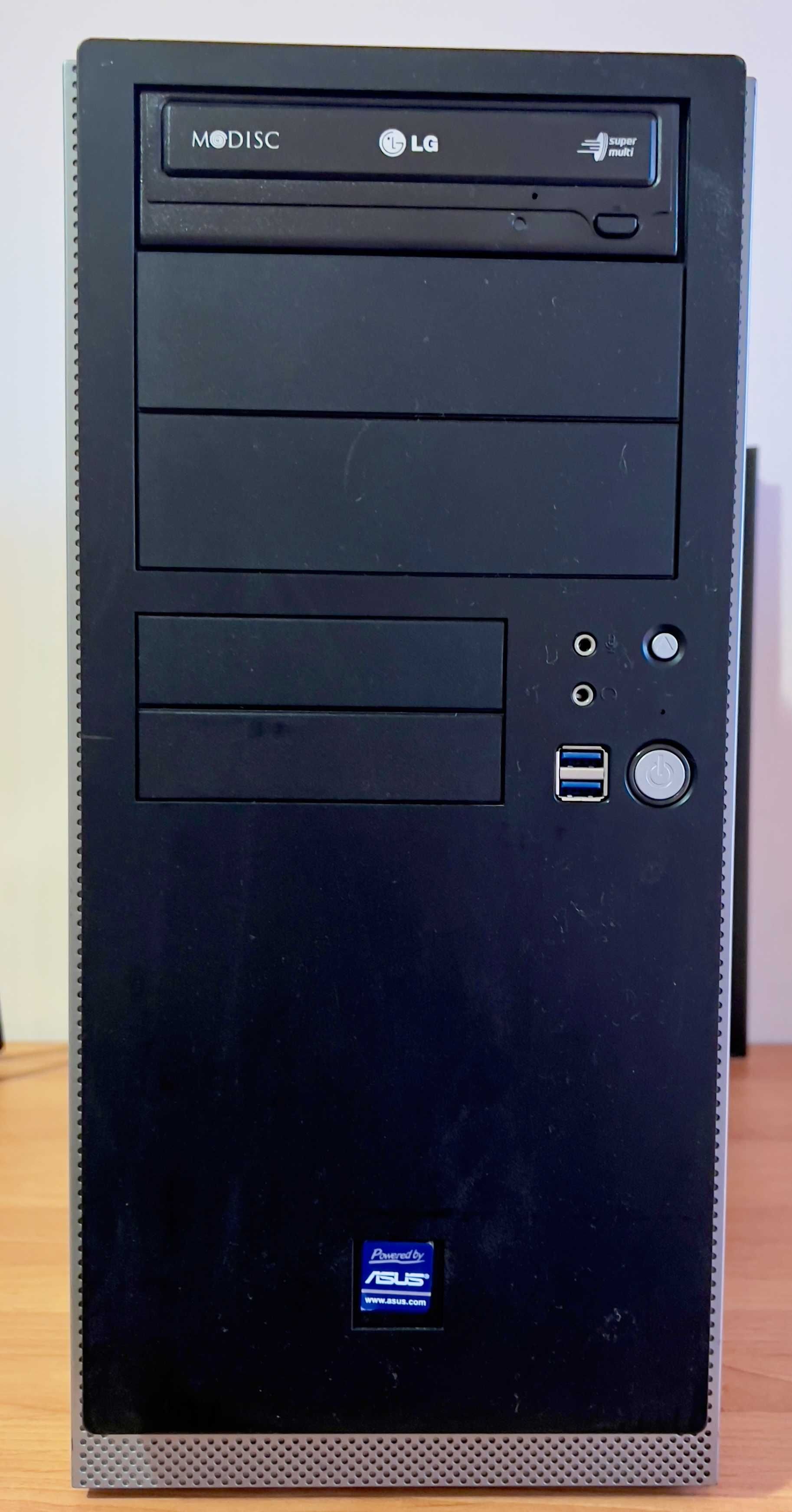 Геймърски компютър H67 i5 3470 HD6850 1GB RAM 16GB SSD 128gb HDD 500GB