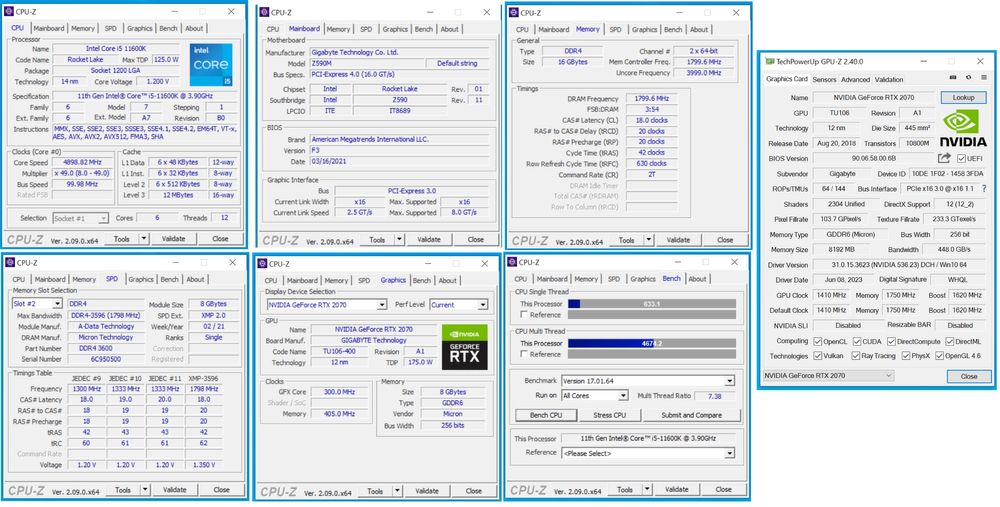 Vand calculator desktop, Editare foto video i5 11600k RTX 2070