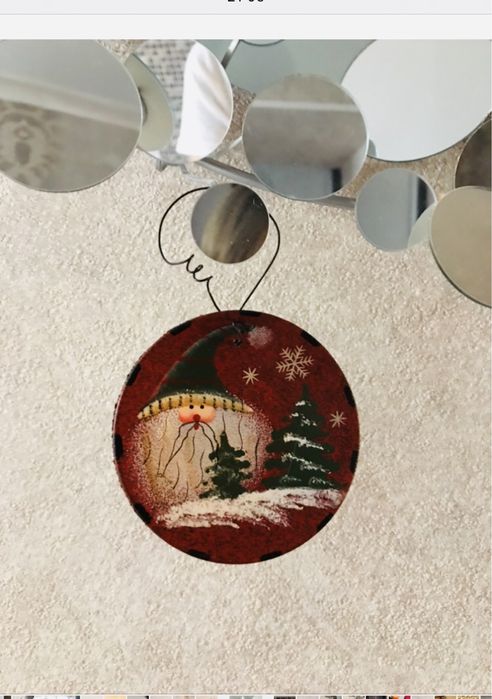 Ёлочная игрушка 8 см