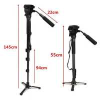 Yunteng VCT-288 Aluminium Monopod + Video Head, Ieftin, Factura .