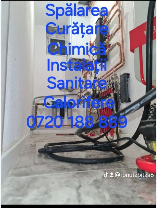 Spălare Curățare Chimică Încălzire în Pardoseală