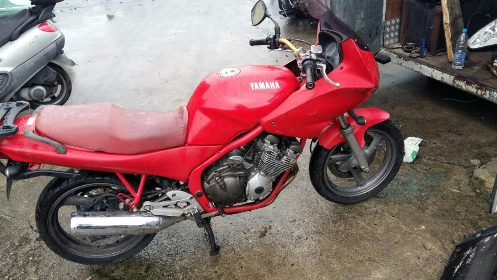 Yamaha-XJ-600-На части