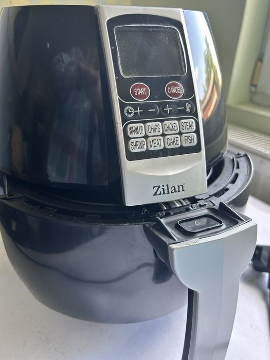 Friteuza Air Fryer Zilan ZLN-3604, 1500 W, 3.5 L, afisaj digital