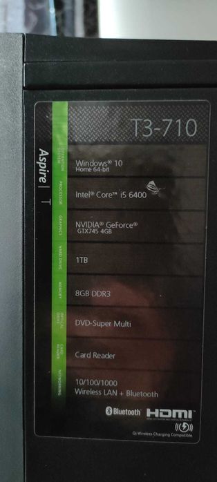 Sistem PC Acer Aspire T3-710