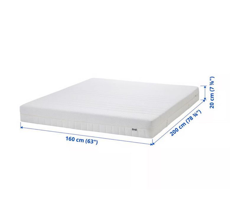 Vand saltea spuma IKEA 160/200 cm