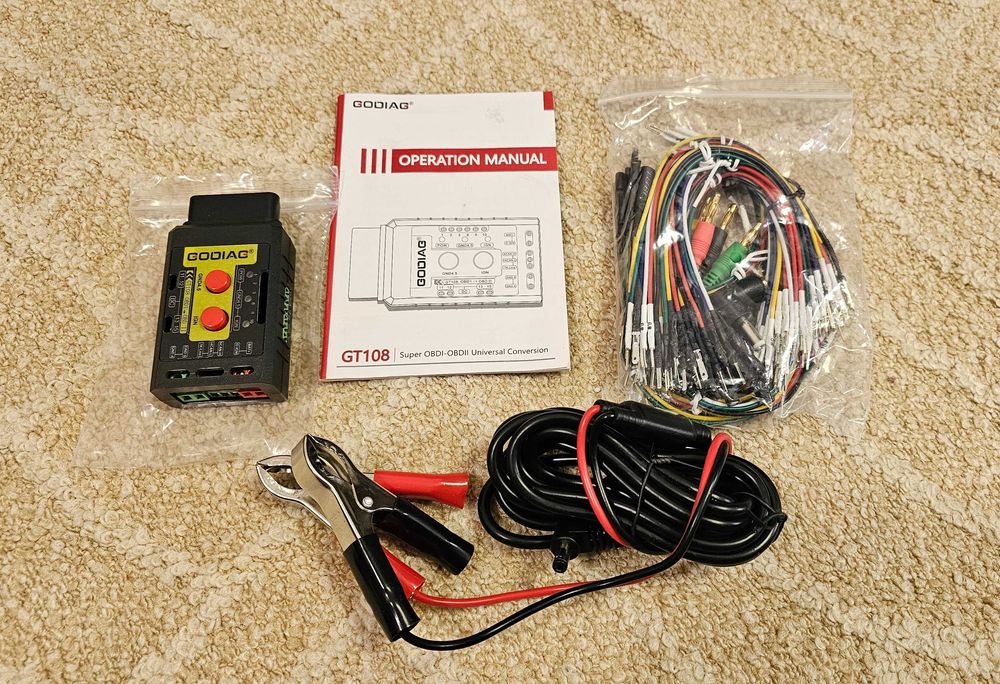 Adaptor Godiag GT108 tip C Cars, SUVs,Trucks,Tractors,Generators,Boats