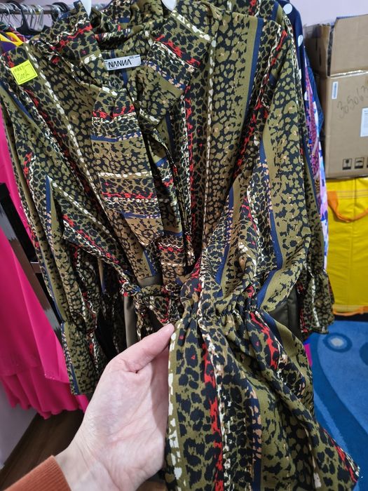 Rochie noua, verde, mărimi XXL, XXXL