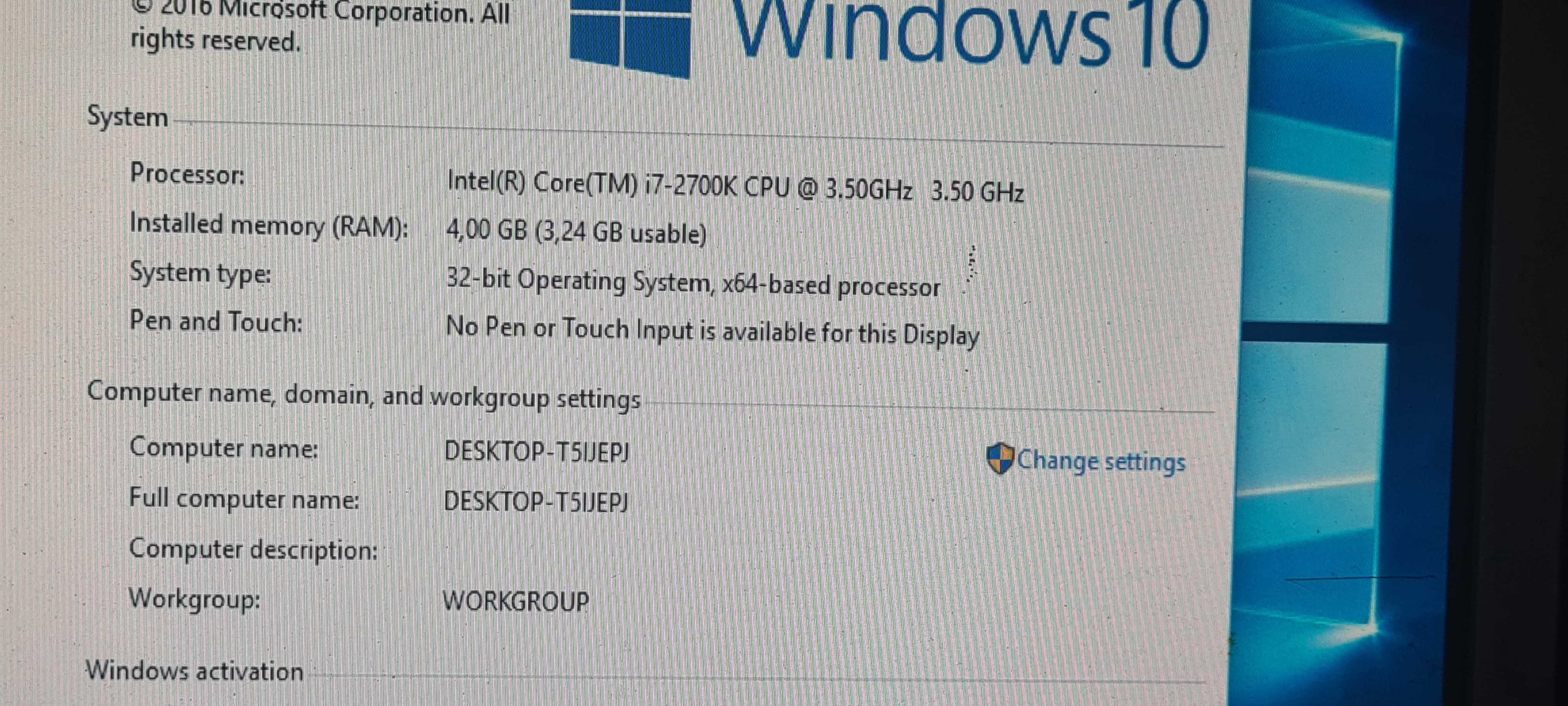 Procesor I7-2700K socket 1155
