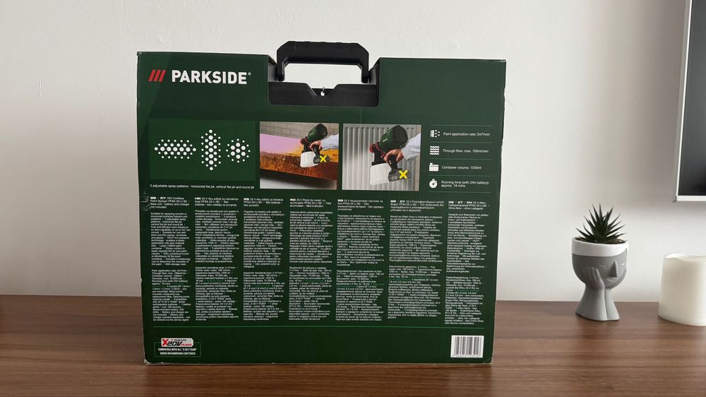 Pistol NOU de vopsire Parkside fara baterie