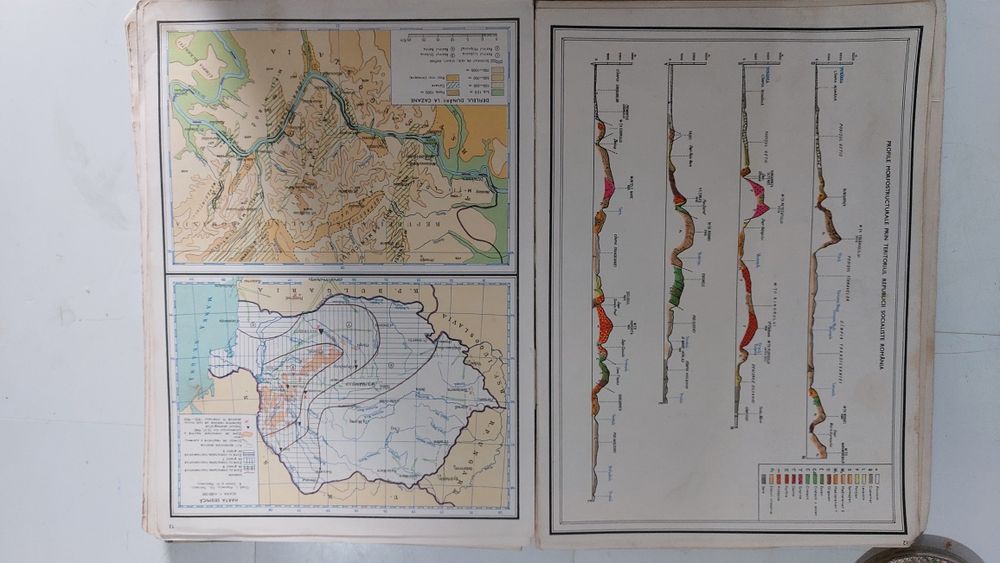 atlas geografic România 1965