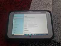 Tableta panasonic FZ-M1 windows toughpad I5 8Gb Ssd 256 diagnoza