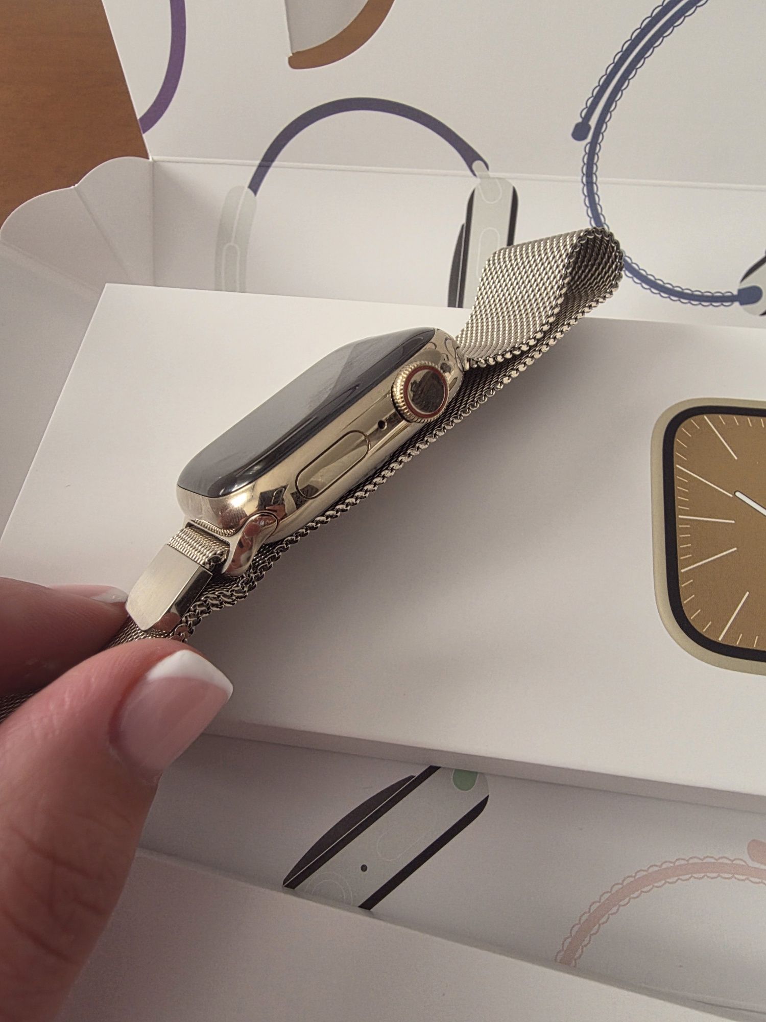 Apple Watch Series 9   41mm Gold Stainless Gold
