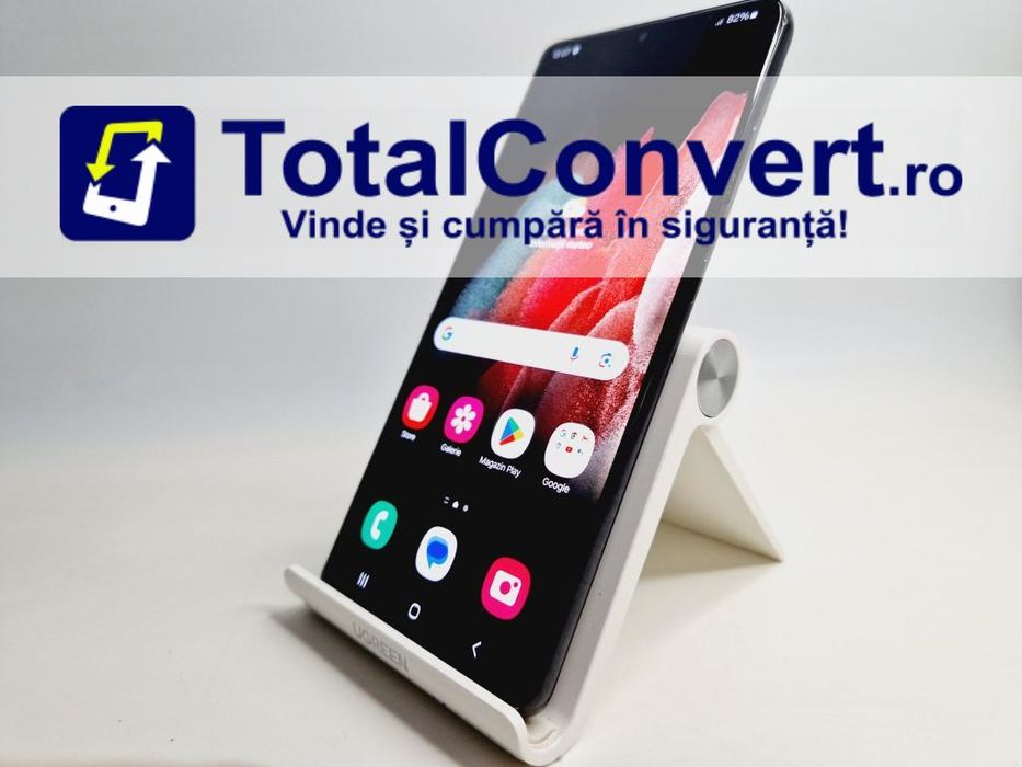 Samsung S21 Ultra 5G 128GB Phantom Black, Garantie 24 luni | #R86664