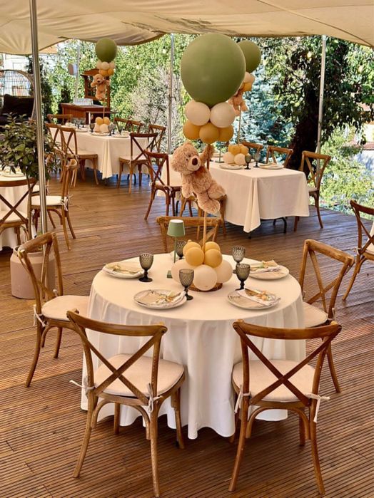 Decor  baloane   Ar florale Video 360 Fum Greu Oglinda magica baloane