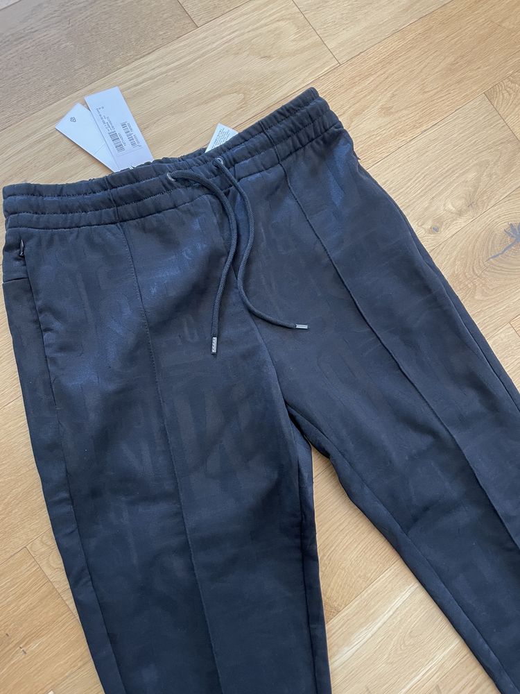 Pantaloni de trening Bikkembergs Originali Noi cu Eticheta Gen Armani