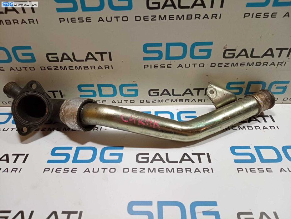 Teava Conducta Flansa Tub Tubulatura Apa Vas Expansiune Termostat Ford Kuga 2.0 TDCI 2008 - 2012 Cod 9646559580 [M6184]