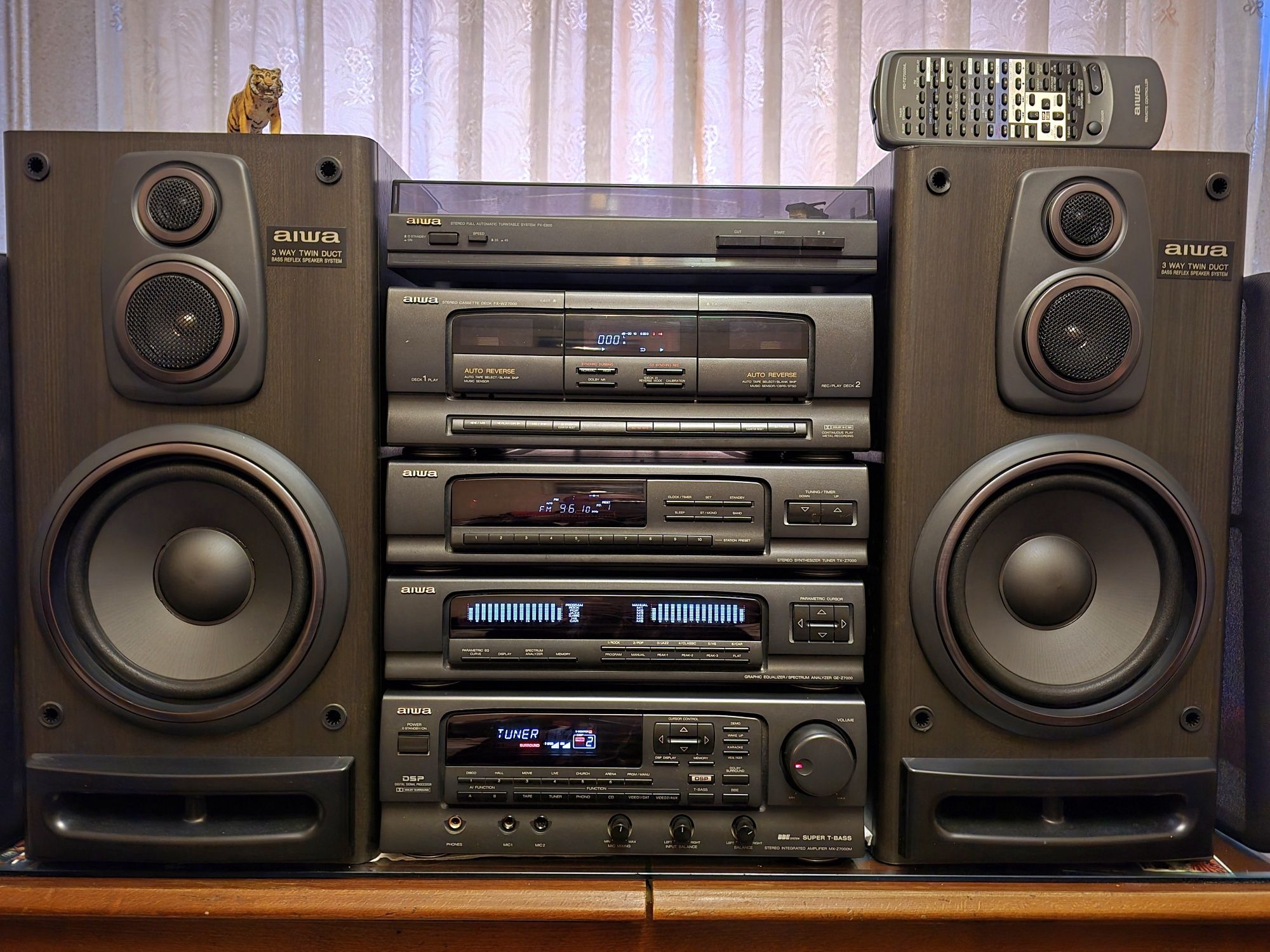 Aiwa MX-Z7000M. Un monstru Hi-Fi. Cap serie. Frumusețe audio !