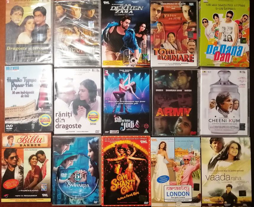 DVD FILME Indiene Cele mai frumoase comedii