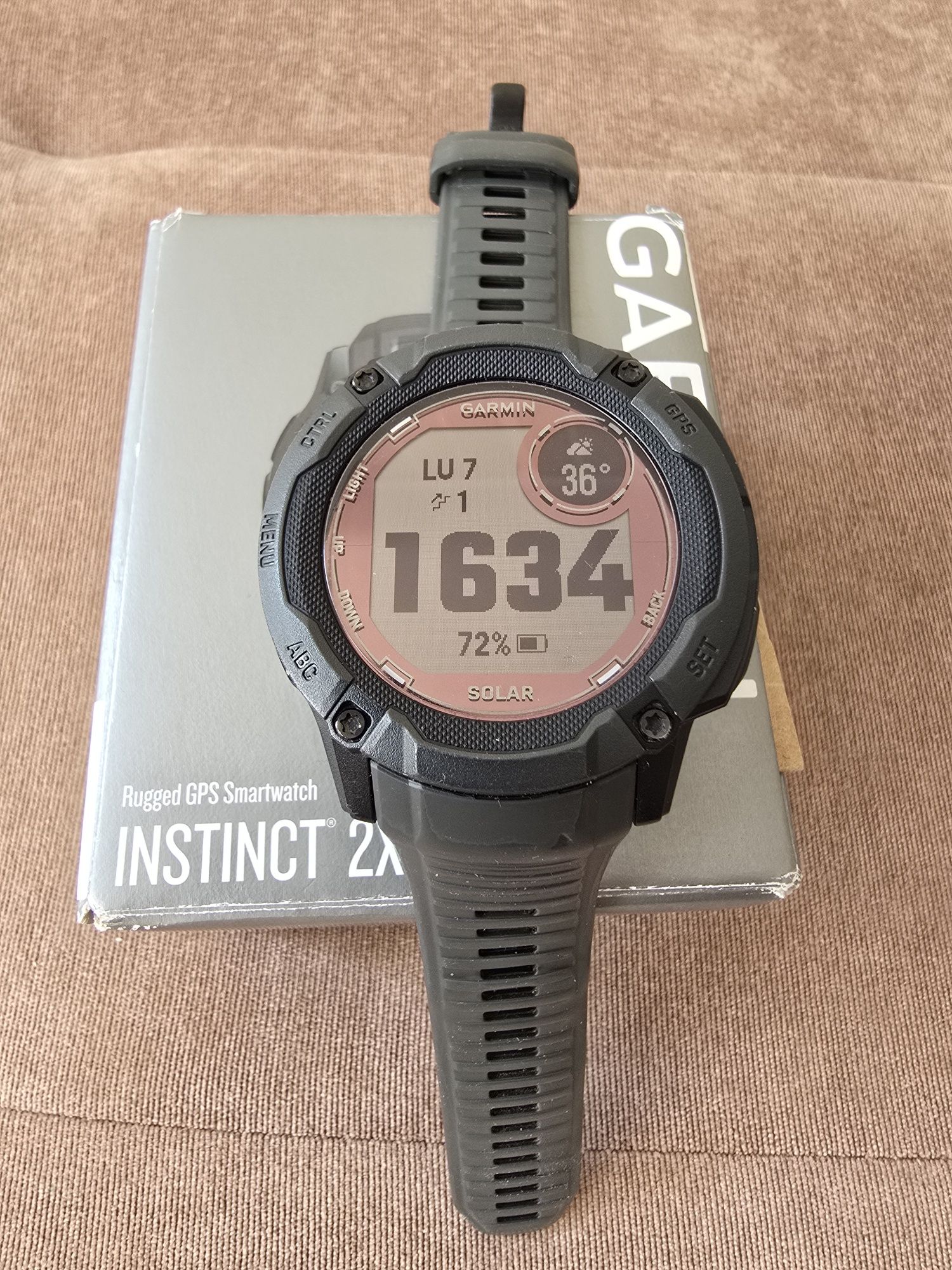 Garmin Instinct 2x Solar Graphite