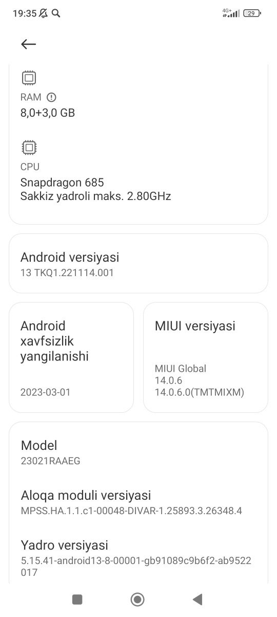 Redmi not 12 8/128