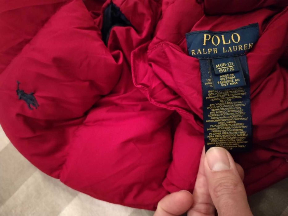 Polo Ralph Lauren - двулицев детски елек 10-12год.