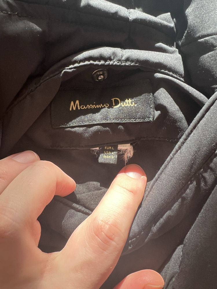 Geacă de piele reversibilă Massimo dutti, mărimea L