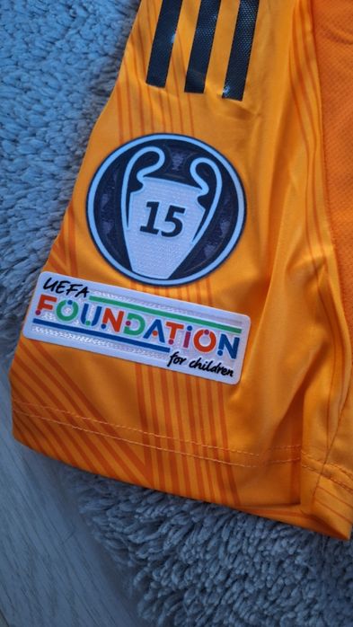 Tricou Real Madrid Away Portocaliu 24/25