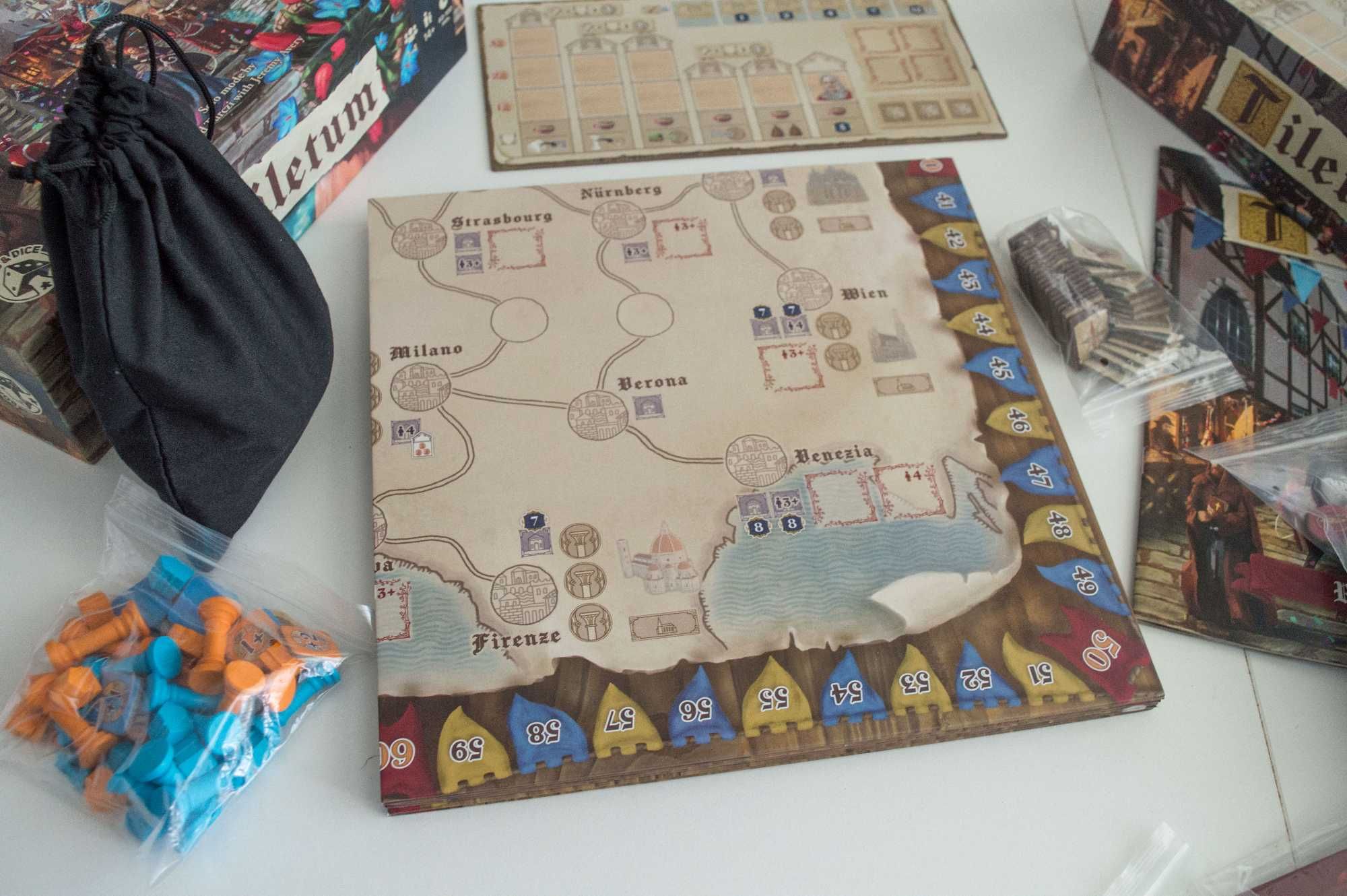 Настолна игра Tiletum, в отлично състояние