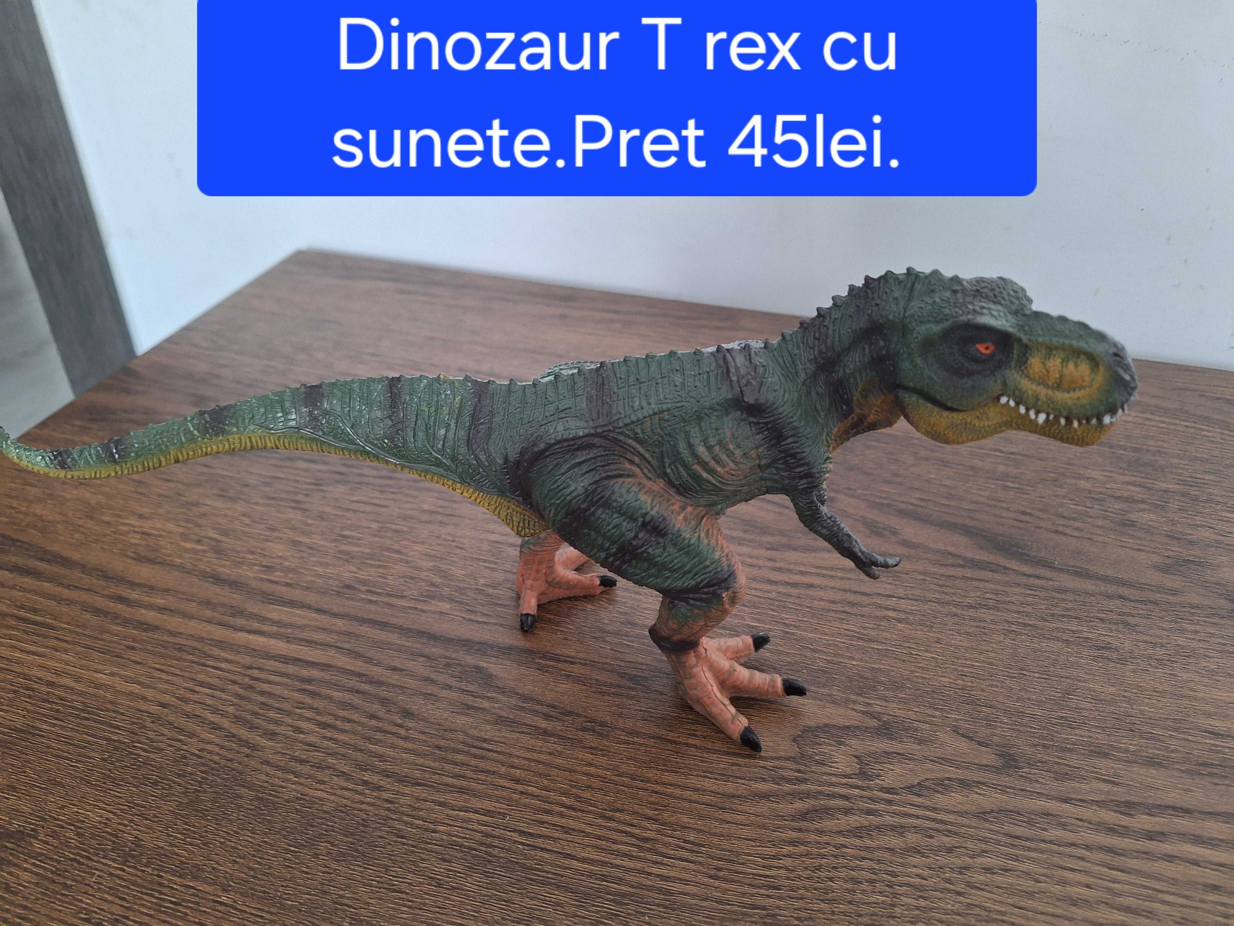 Dinozauri mari cu sunete 50lei buc.Dinozaur TRex care merge 50lei.