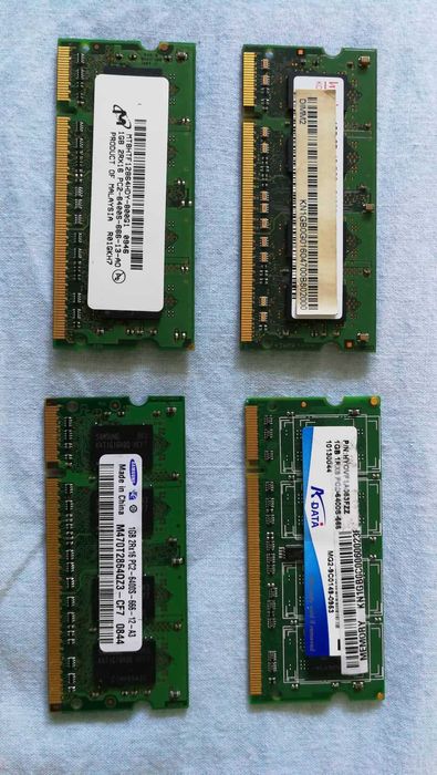 1GB SOdimm DDR2 800MHz лаптоп памет