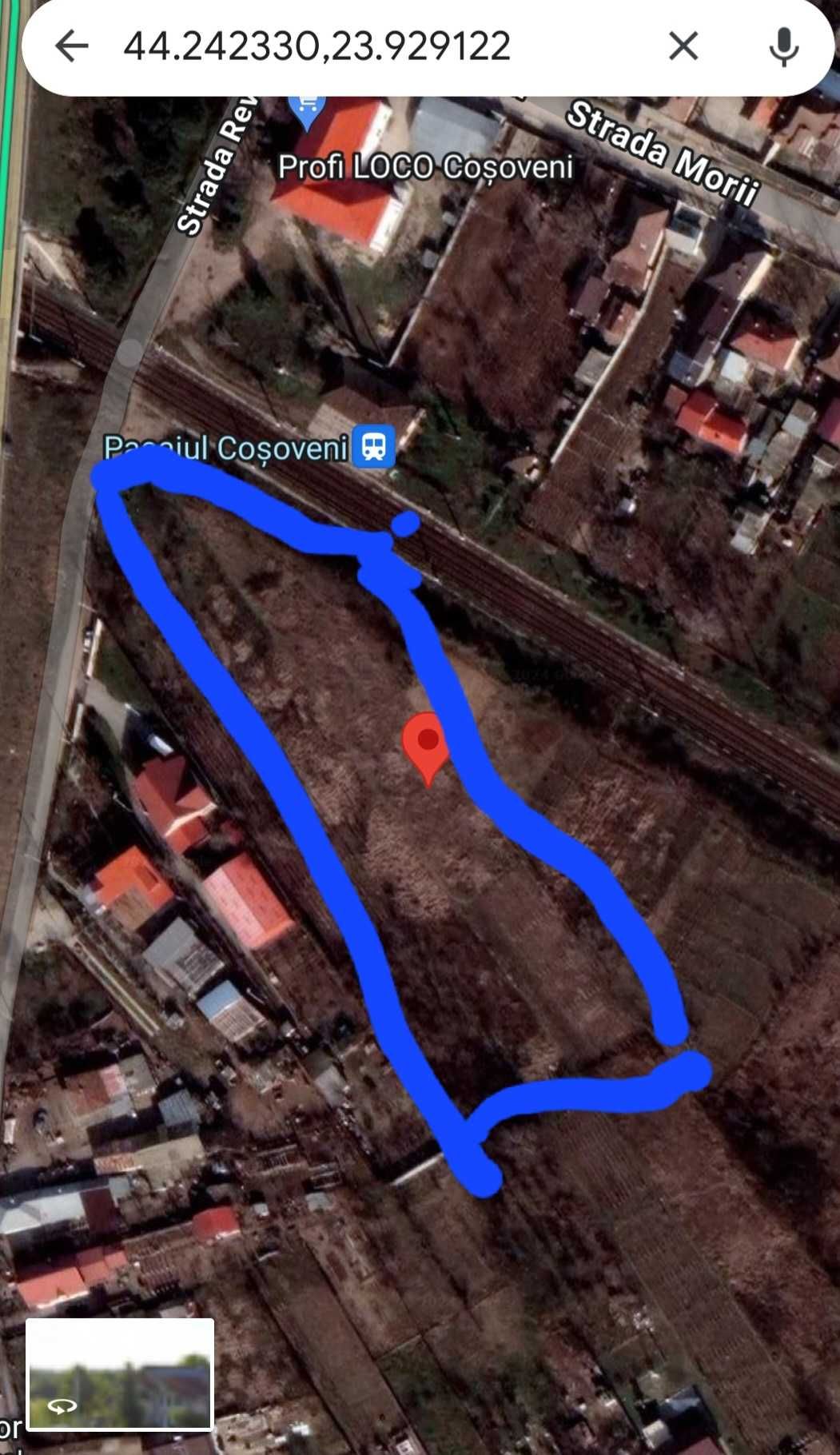 2200 mp  intravilan Cosoveni langa Profi