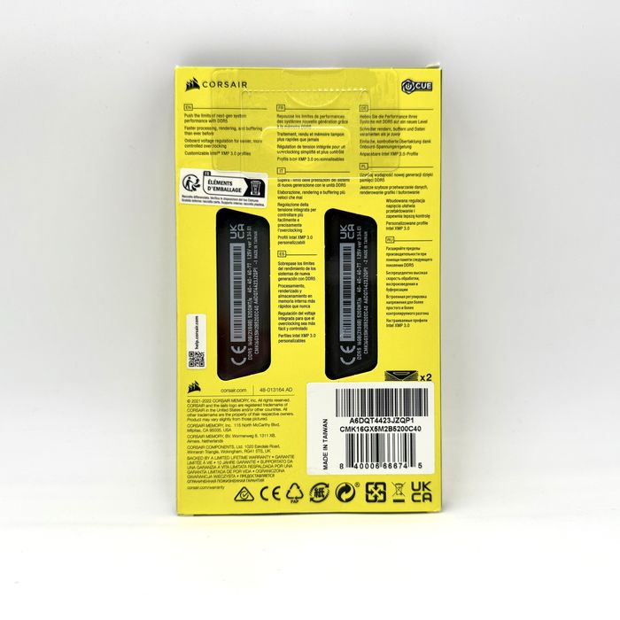Memorie Desktop Corsair Vengeance 16GB DDR5
