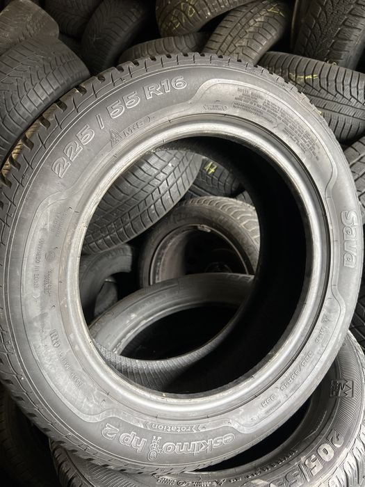 2 anvelope de iarna 225/55/16 sava 2021!