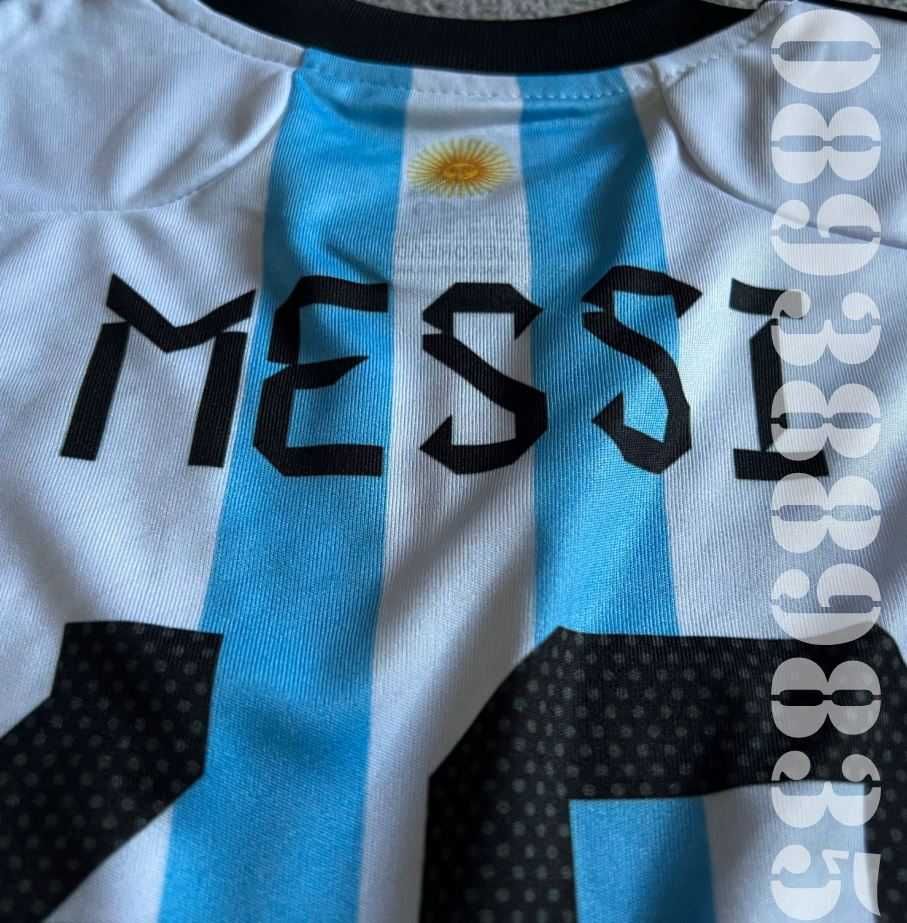 Нови Детски Екипи Argentina/Аржентина Messi/Меси 3 Звезди