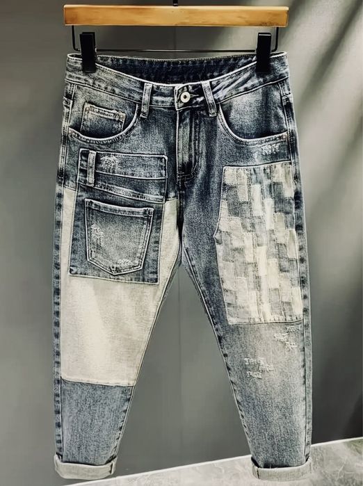 Мъжки слим-фит дънки