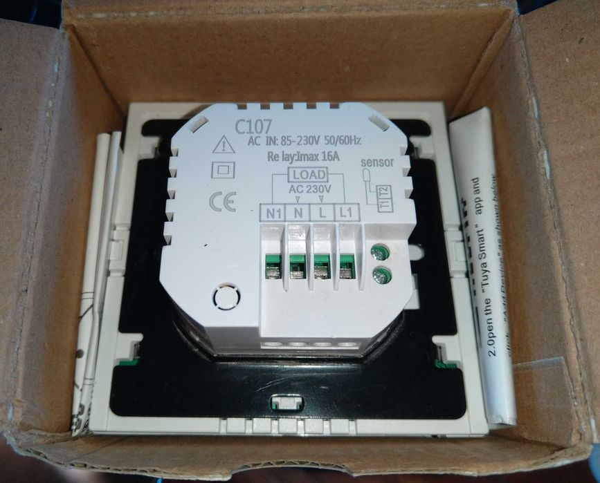 Продавам Wi-Fi контролери Tuya 230V/16A за подово отопление.