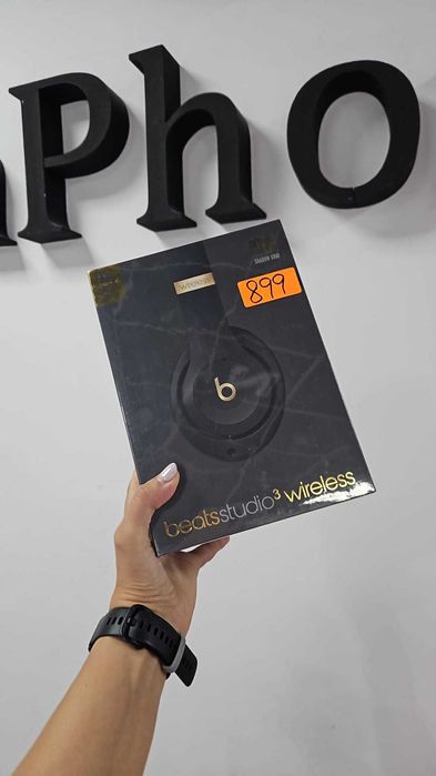 Casti over ear Beats Studio3, wireless, Shadow Gray