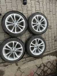 Jante R17 -5x112 originale vw  cu anvelope de Vara Michelin