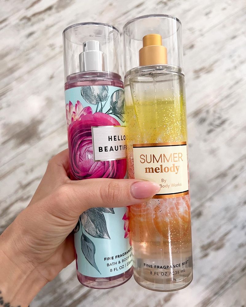 Намалени Bath and Bodyworks спрейчета, лосиони, душ гел