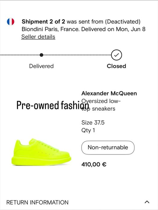 Alexander MC queen 37.5