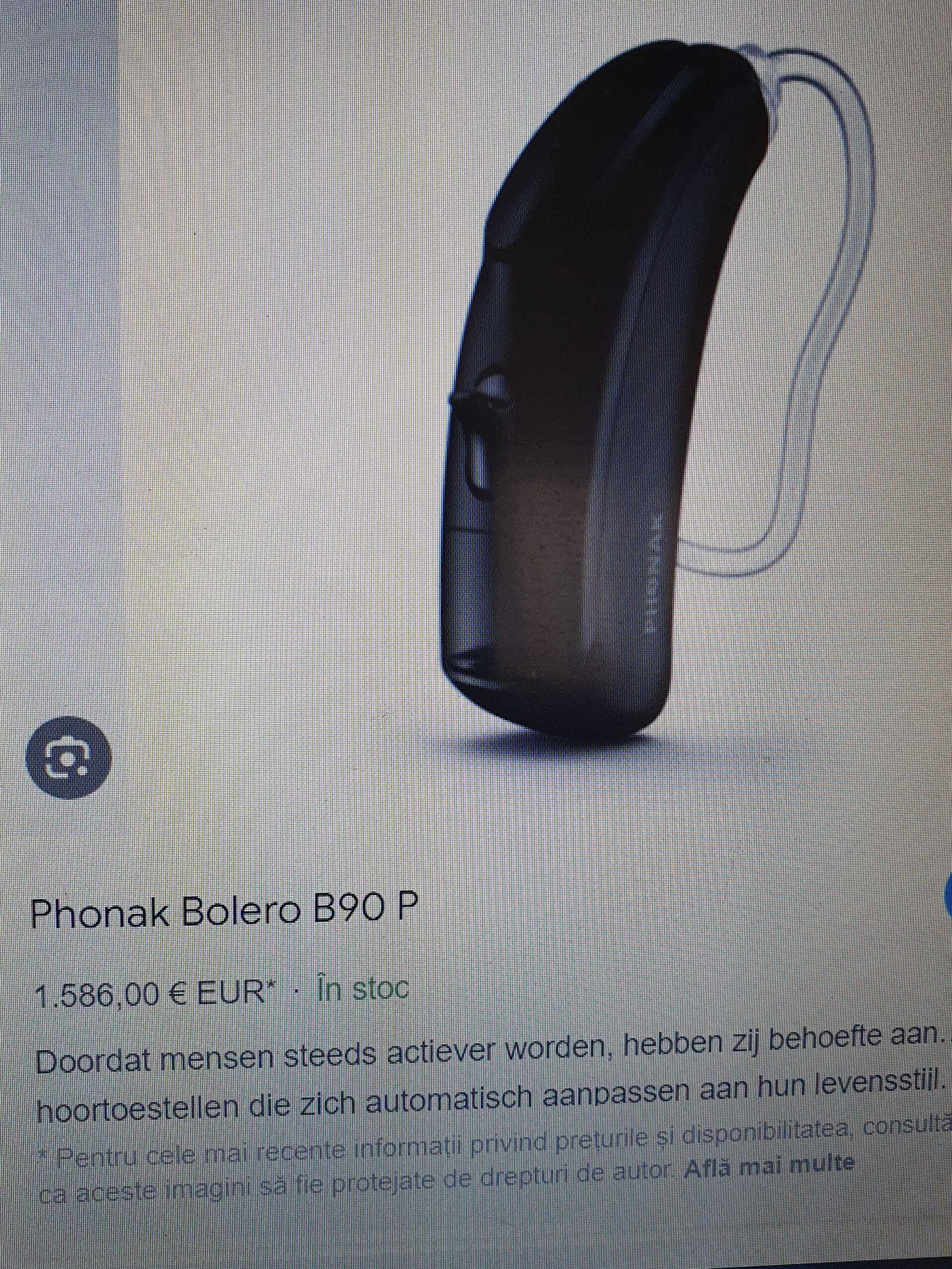 Phonak Bolero B90-P  -  aparat auditiv