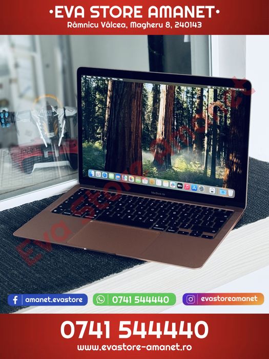 Laptop 13” Apple MacBook Air Gold A2337 M1 Chip 256GB 8GB RAM Touch ID